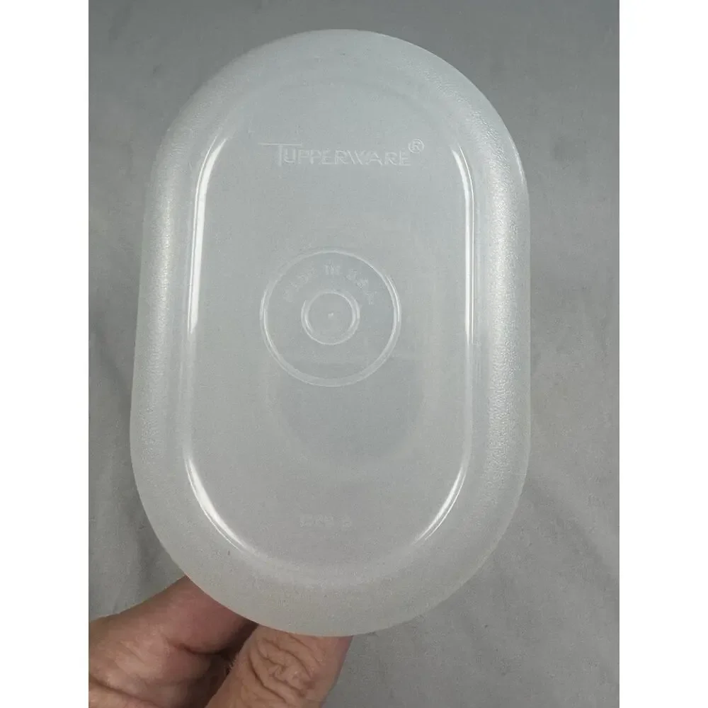Tupperware Servalier Pitcher White Translucent Lid Vintage Refrigerator Jug